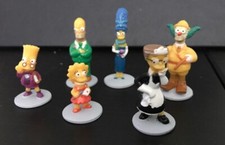 The Simpsons CLUE Game 2002 Replacement Pieces Mini Miniatures Cake Decor