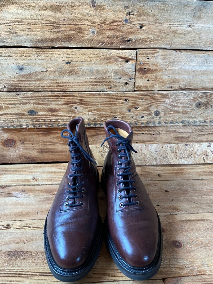 $2000 JOHN LOBB SCOTT ankle brown leather boots sz UK6EE US $2000 JOHN LOBB SCOTT ankle brown leather boots sz UK6EE US