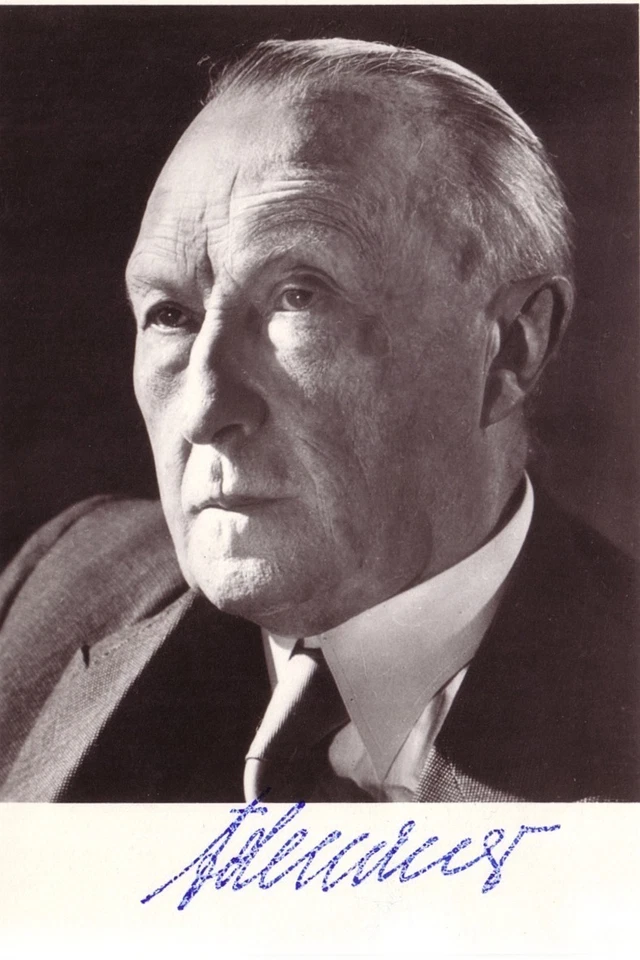 Konrad Adenauer ++Autogramm++ ++1. Bundeskanzler++2 - Bild 1 von 1