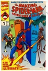Amazing Spider-Man Adventures in Reading Giveaway #1 1991 Marvel Comics FN/VF