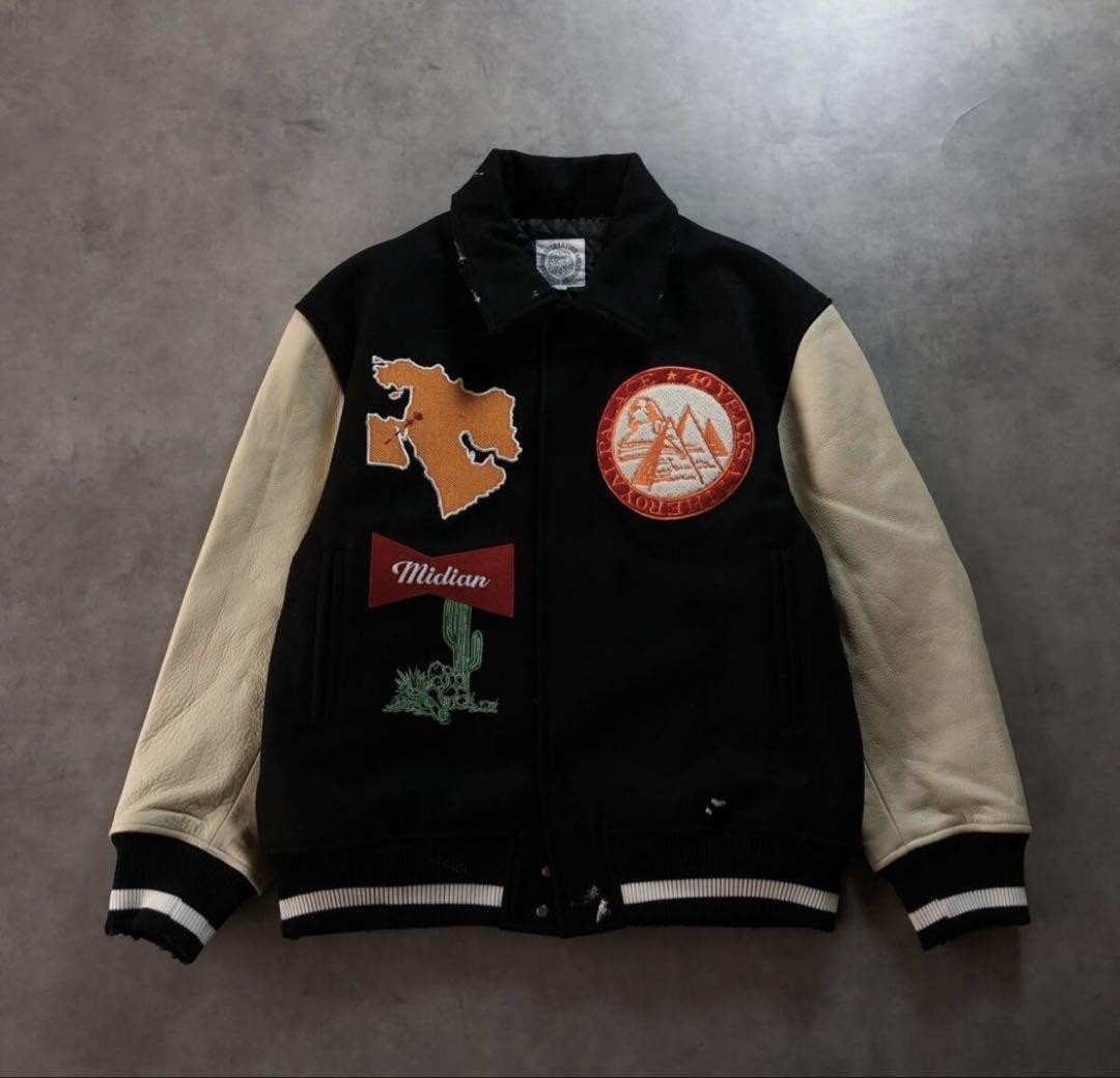 SOMEIT P.O.B Vintage Varsity Jacket（SOMEIT P.O.B VINTAGE