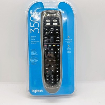 Logitech Harmony 350 Universal Remote Control Black NEW Factory Sealed