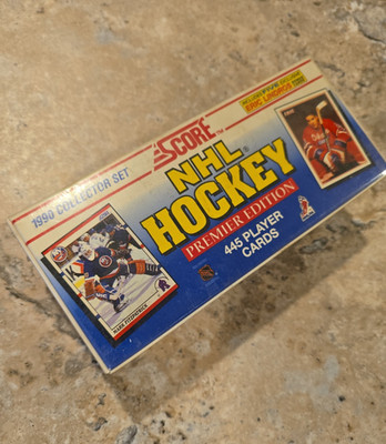 1990 Score Collector Set NHL Hockey Premier Edition 445 Cards Bilingual Sealed