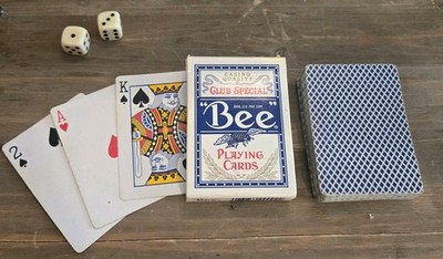 Vintage Bee No. 92 Playing Cards Casino Quality Special Joker Used Cards