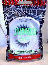 NYX PROFESSIONAL MAKEUP Jumbo Lash Vegan False Eyelashes, 12HR Wear SPIKY FRINGE