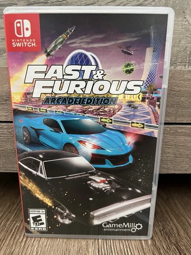 Fast & Furious Arcade Edition Nintendo Switch Racing GameMill NTSC-U/C 2025