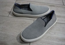 Rothy's The Original Slip On Sneaker Anchor Textile Blue White Women  s Size US 8