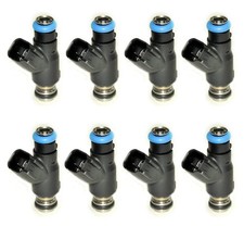Delphi 12613412 Gm 50lb Truck Height Fuel Injectors Flow Matched Set Of 8