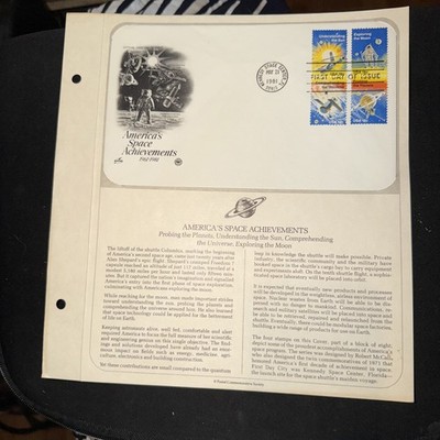 US First Day Cover 18¢ America's Space Achievements May 21, 1981 PCS T