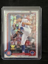 Shota Imanaga 2025 Topps Chrome MLB Logofractor