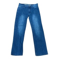 NXT Gen Jeans Womens 12 Denim Straight Leg Raw Edge KROBAR Next Generation