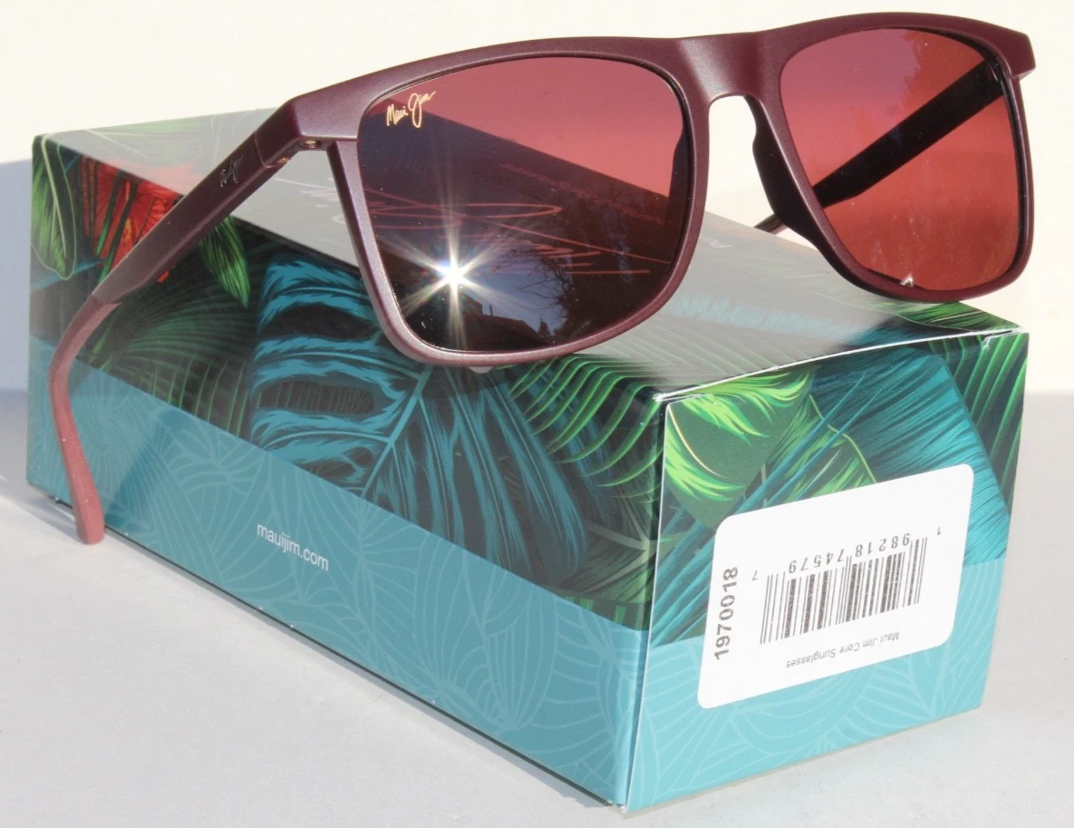 Maui Jim MJ0696S バーガンディ サングラス Red Men's Maui Jim Sunglasses | eBay