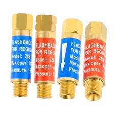 4PCS Oxygen Acetylene Flashback Arrestors Set