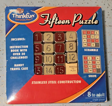 PUZZLE THINKFUN 2000 ACERO INOXIDABLE QUINCE NÚMEROS con estuche y caja