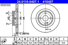 Disque de frein Mazda MX5