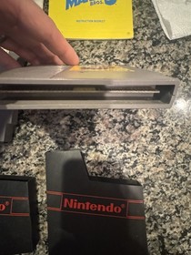 Nintendo NES Super Mario Bros 1, 2, 3 Games with Manuals & OEM Sleeves