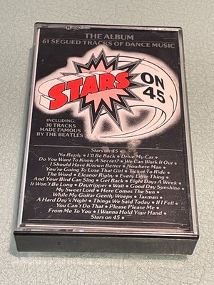 Star Sound - Stars On 45 - 61 Segued Dance Tracks - Cassette Tape Album - 1981