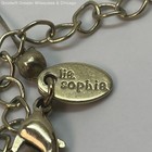 Lia Sophia Gold Tone Faux Stone double Layer Necklace 8.7g — photo 3