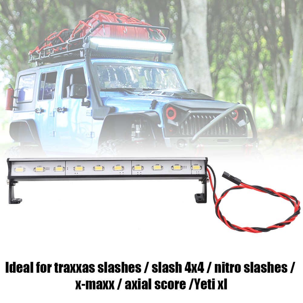 :RC 135mm LED Light Bar Vehicle Roof Lamps High-brightness Accessories.