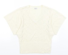 Coecis Damen Pullover Pulli Elfenbein Größe...