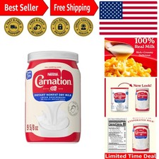 6-Pack 9.63 Ounce Instant Nonfat Dry Milk - Perfect for Smoothies Baking
