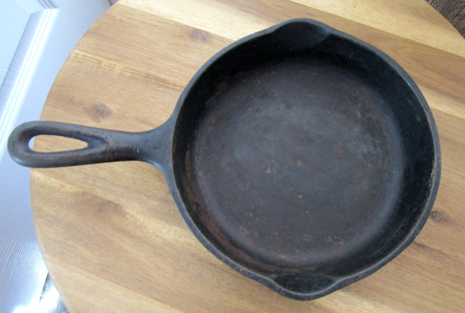Wagner Ware Sidney 0 #3 1053 A Cast Iron Skillet Fry Pan Stylized Logo 6.5" w