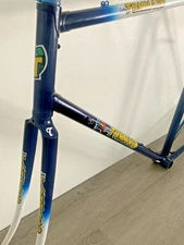 CYCLES TOMMASO FRAME / FORK 58 CM STEEL 126 MM REAR SPACING 3.0 KGS