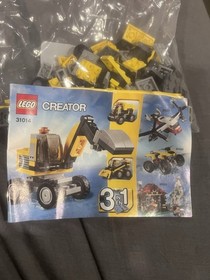 LEGO CREATOR: 3 in 1 Power Digger #31014 - 100% Complete With Instructions