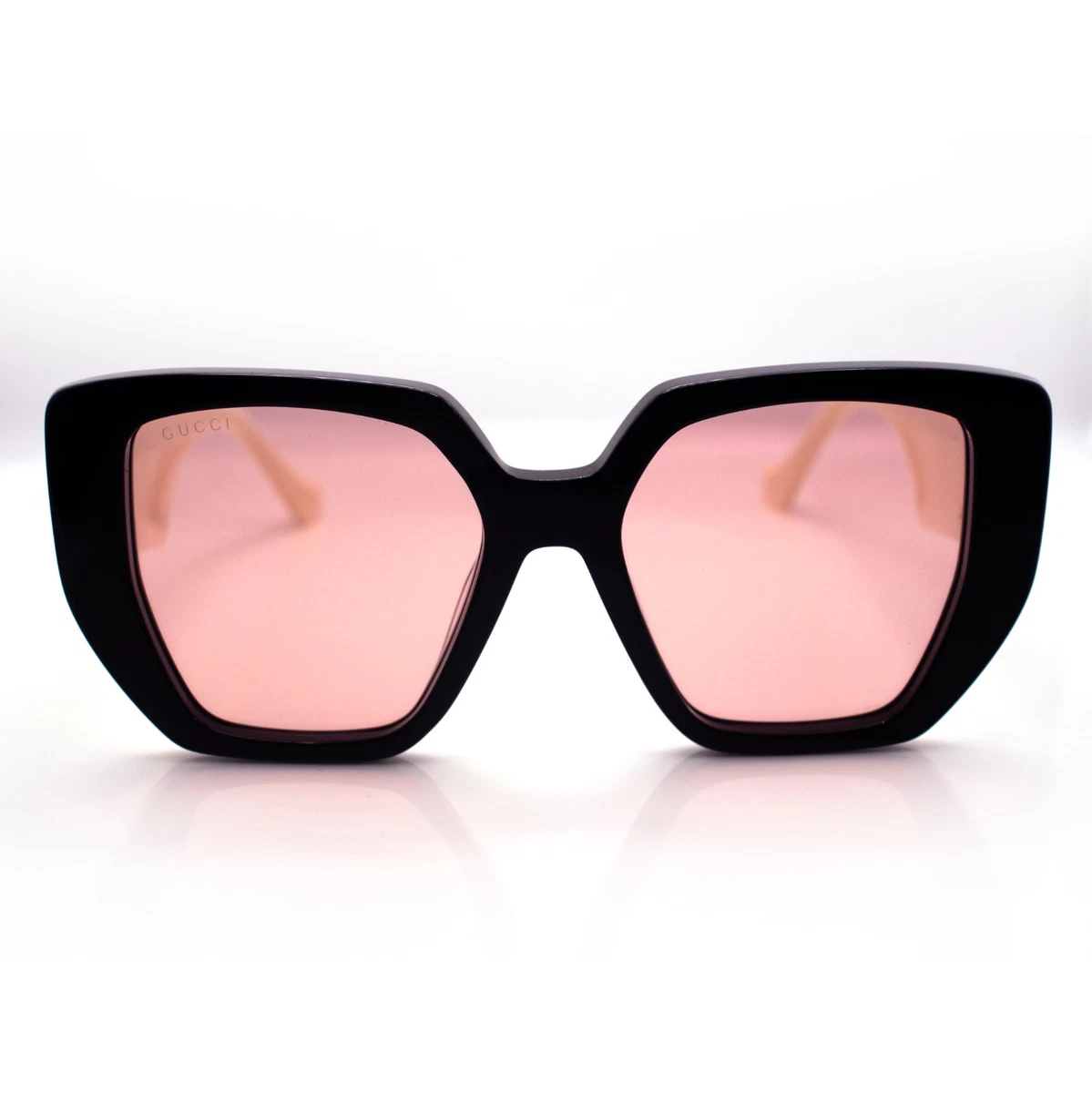 Gucci Pink Plastic Sunglasses for Women for sale | eBay display picture 2
