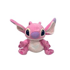 Disney Store Exclusive 14" Lilo Stitch Angel Pink Plush