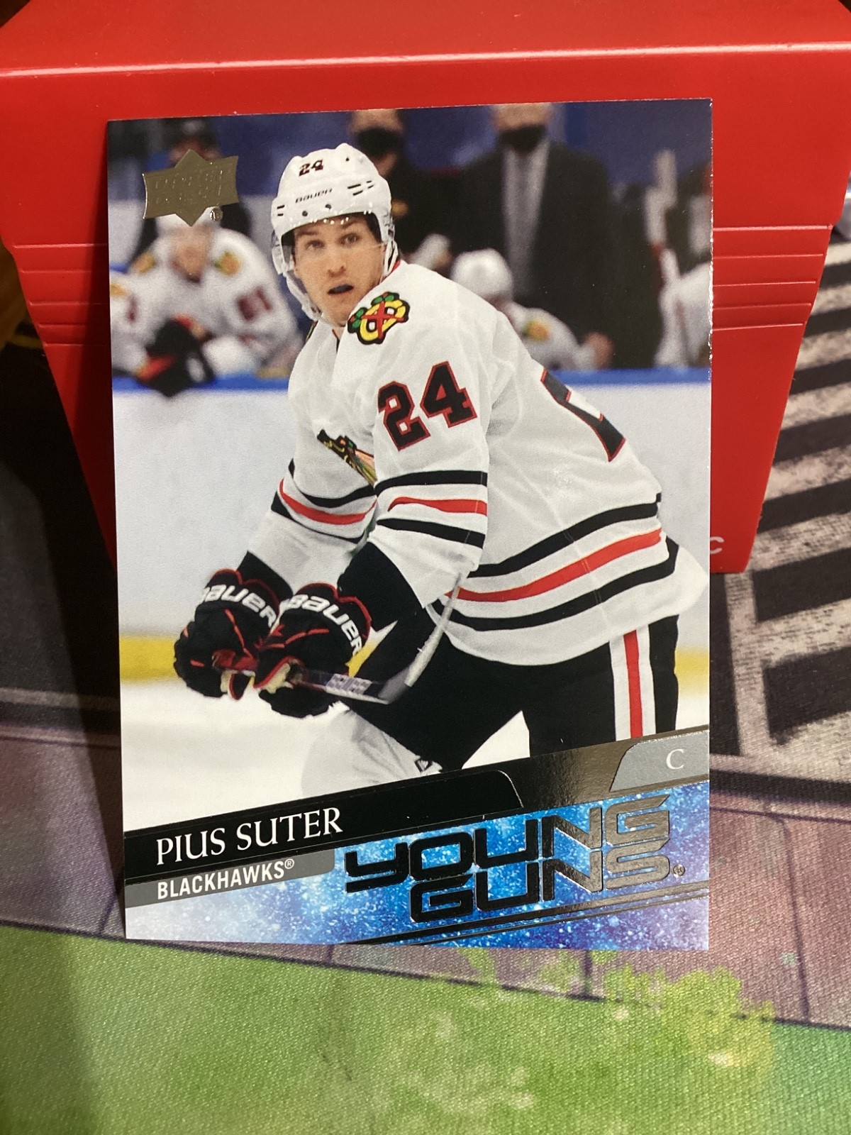 2020-21 Upper Deck Young Guns Pius Suter Rookie Card RC #484