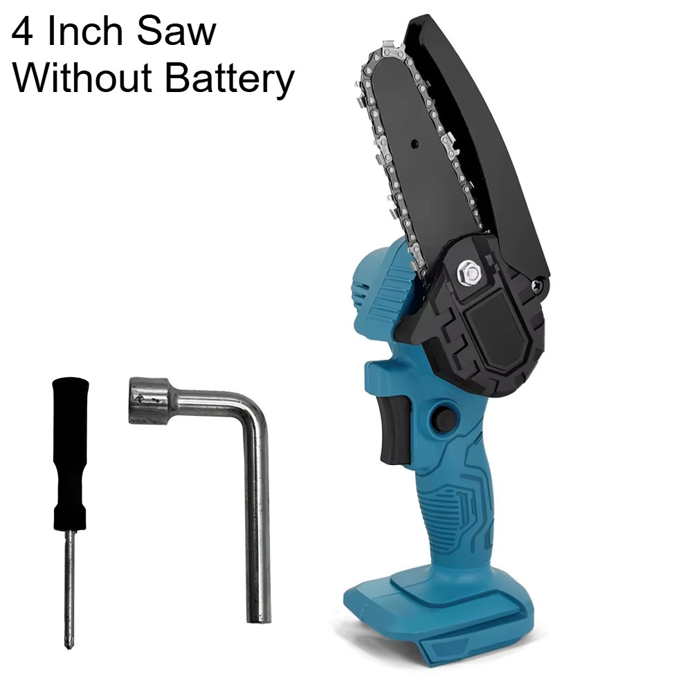 Motosega a Batteria Da 4/6 Pollici Motosega Da Potatura Portatile Utensili Elett