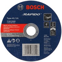 New Bosch OEM TCW1S600 6 X 1/16 X 7/8 Type 1 Thin Cutting Disc As46Inox-Bf For