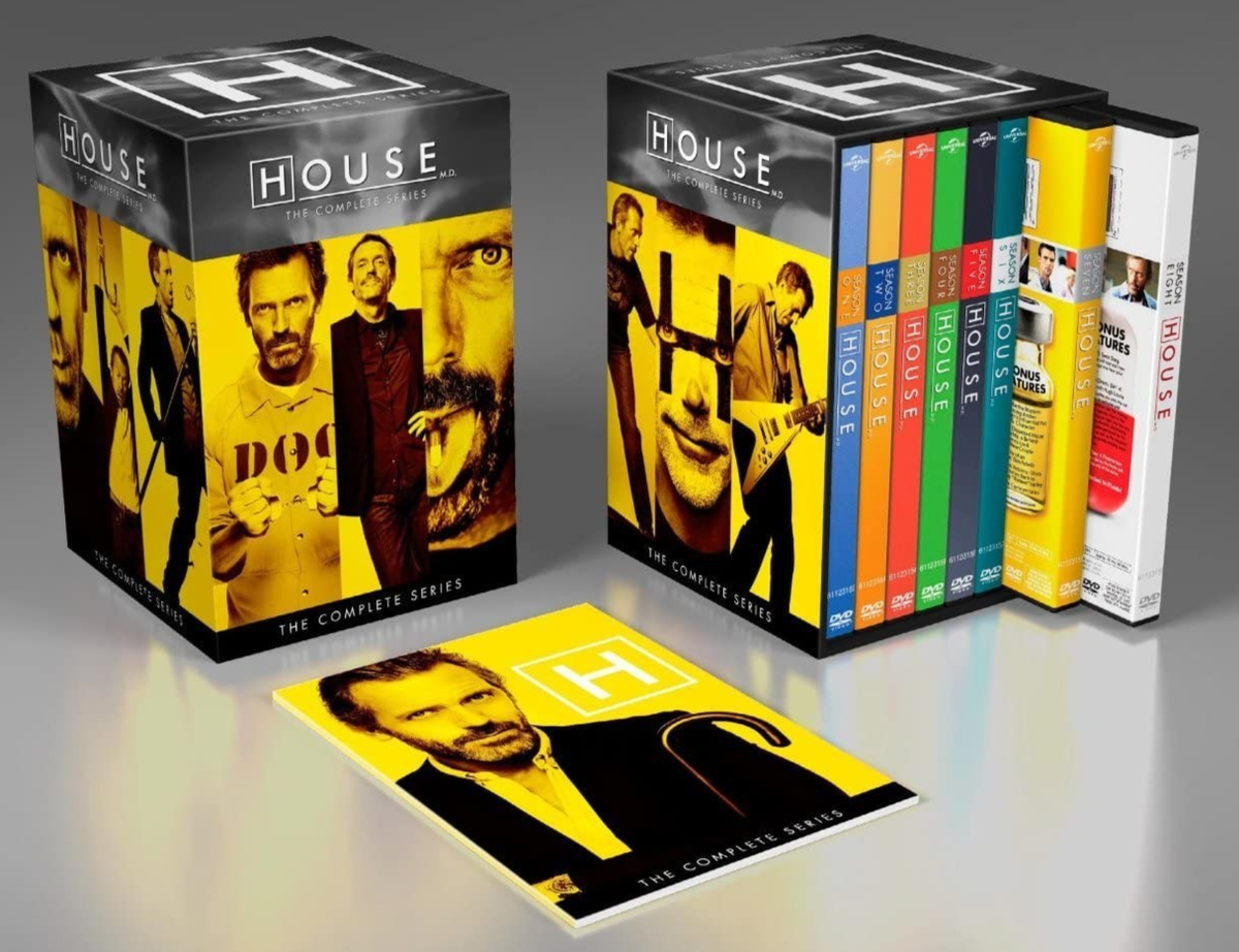 HOUSE M.D.The Complete Series (DVD,2012,41-Disc Set,Seasons 1-8
