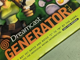 Generator Demo Disc Vol. 2 Sega Dreamcast Disk and Case