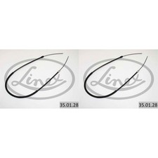 2x LINEX Handbremsseil Seilzug Feststellbremse für Renault Twingo I C06_ 1.2