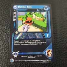 Blue Bear Block 18 Alt Foil Dragon Ball Z GT DBZ CCG Score SDS Shadow Saga
