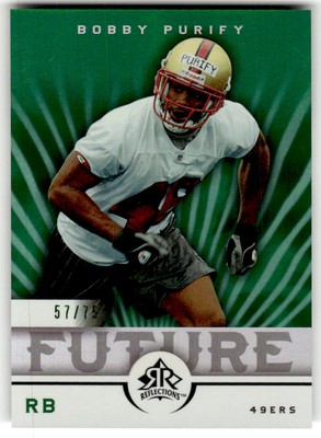2005 Upper Deck Reflections Bobby Purify Green #/75 Rookie #199