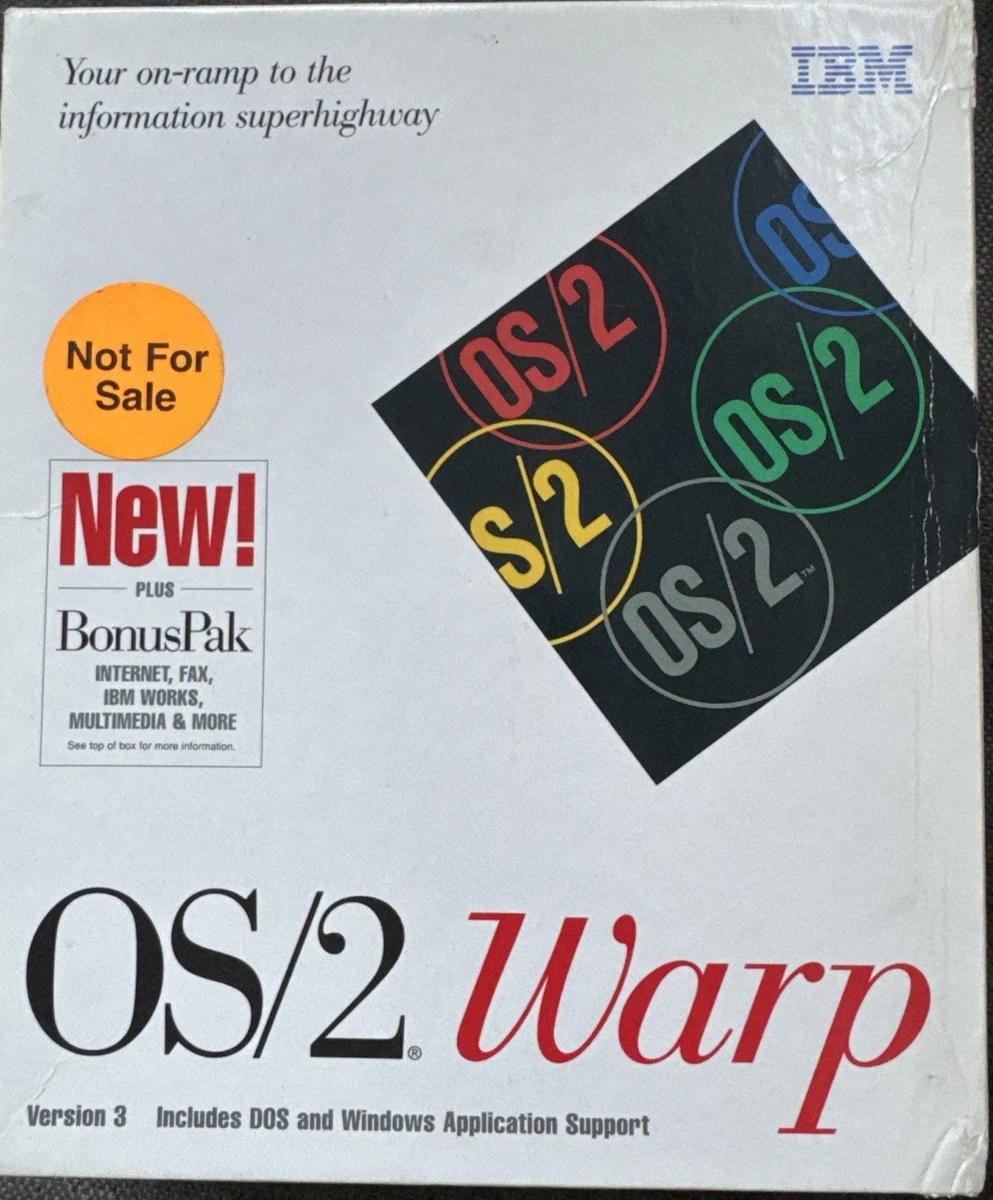 IBM OS/2 Operating System Software for sale | eBay