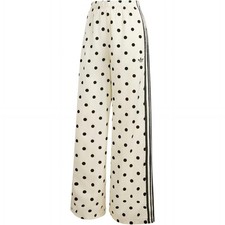 Adidas Originals SATIN POLKA DOTS WIDE LEG PANT KV1168 Women's Size
