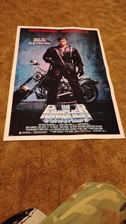 PUNISHER 1990 ROLL SS 27X41 ORIG MOVIE POSTER THEATRICAL VERSION DOLPH LUNDGREN