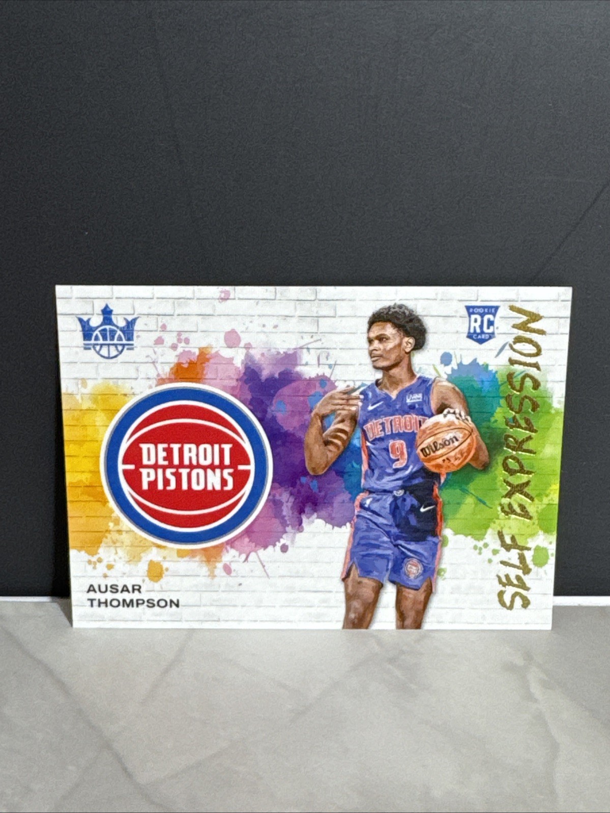 Gradey Dick 2023-24 Panini Court Kings #1 Self Expression Rookie