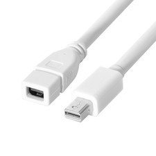 Mini Displayport DP Male to Mini Displayport Female Extender Extension Cable 1.8