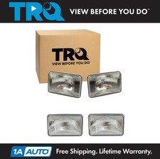 TRQ Headlight Assembly Set Fits Various Makes and Models