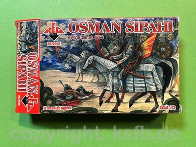 1:72 RedBox #095 Mittelalter Osmanische Sipahi Kavallerie Set #2 Türkei Ritter