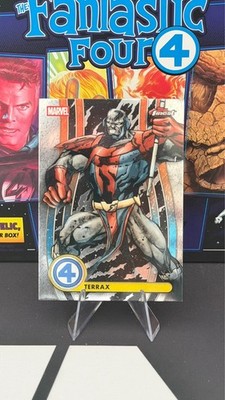 2026 Topps Finest Fantastic Four Common Terrax #044