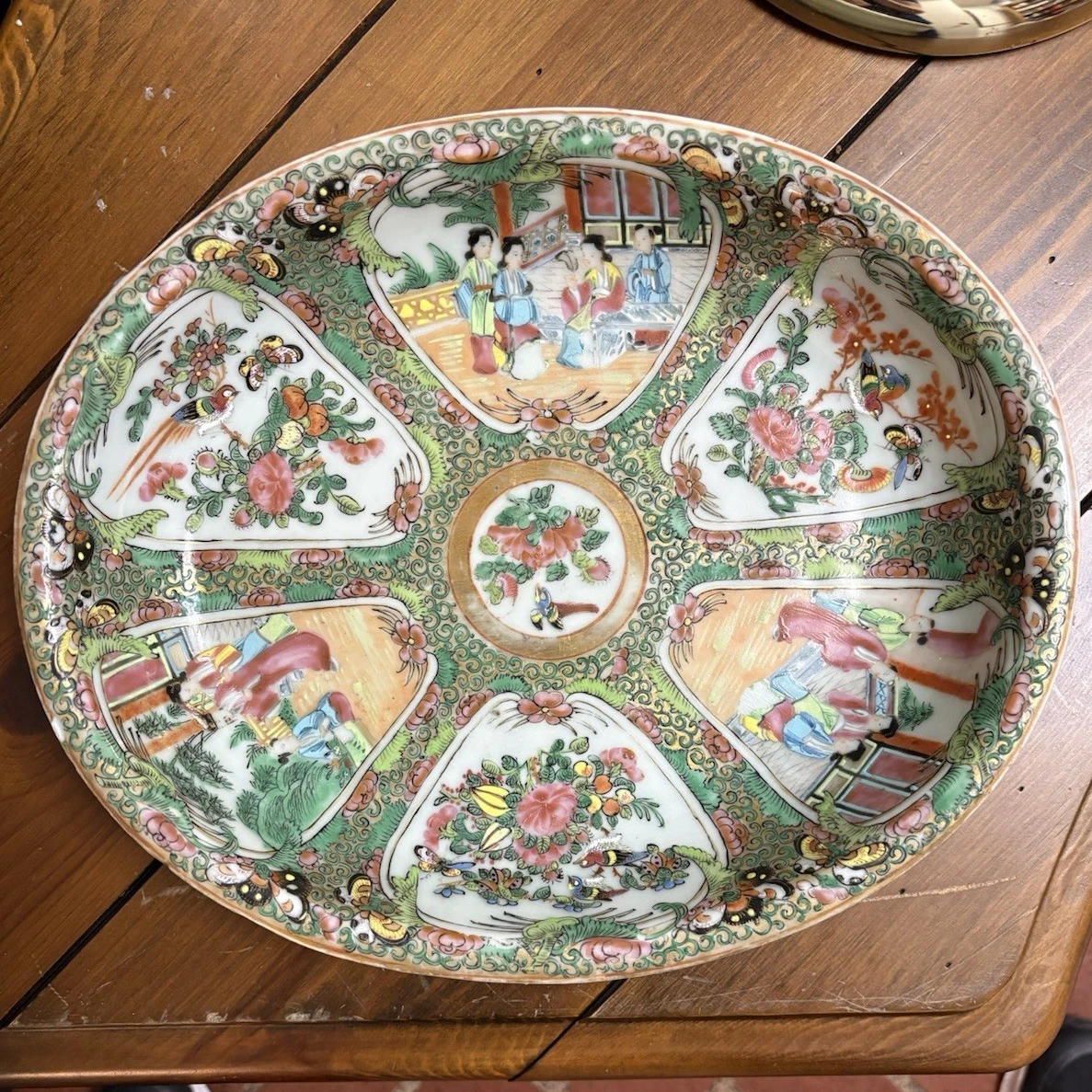 antique rose medallion products for sale | eBay