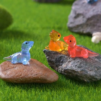 Mini Eidechsen Set Gartendekoration Kawaii Tier Figuren Deko Zubehör