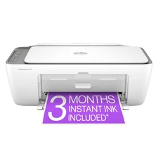 HP DeskJet 2855e Wireless All-in-One Color Inkjet Printer, Scanner, Copier,
