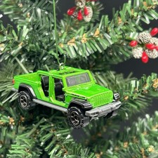 2020 Jeep Gladiator Truck SUV Custom Christmas Ornament 1/64 Adorno Pickup